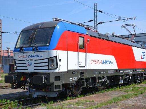 Lokomotiva Siemens Vectron 193 905 společnosti Srbija Kargo