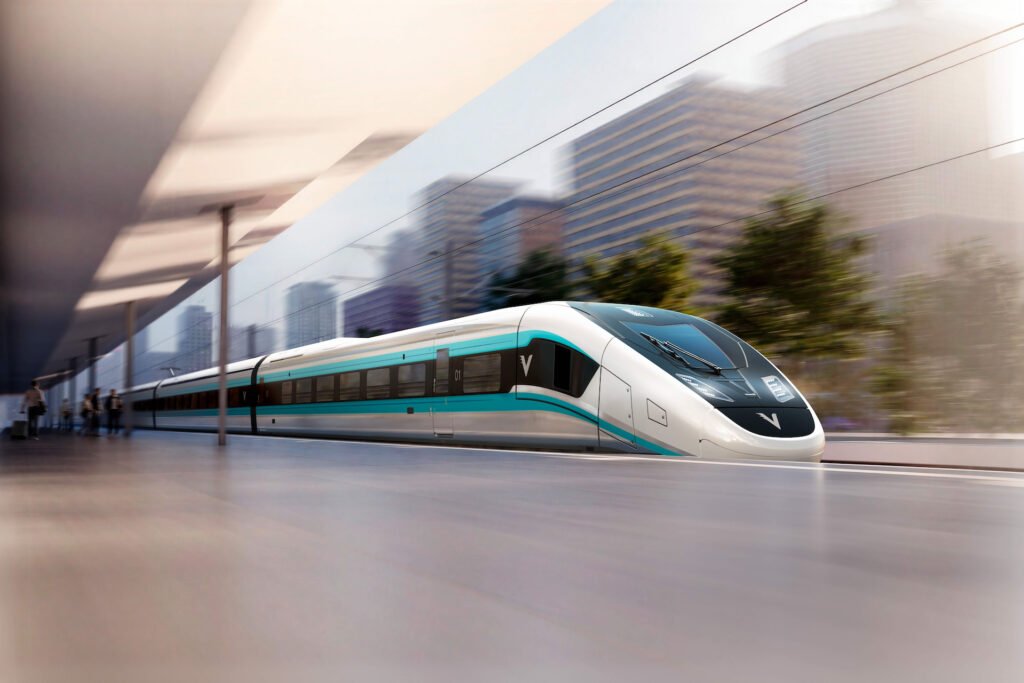 Vysokorychlostní jednotka Siemens Velaro Novo určená pro nové tratě ve Vietnamu