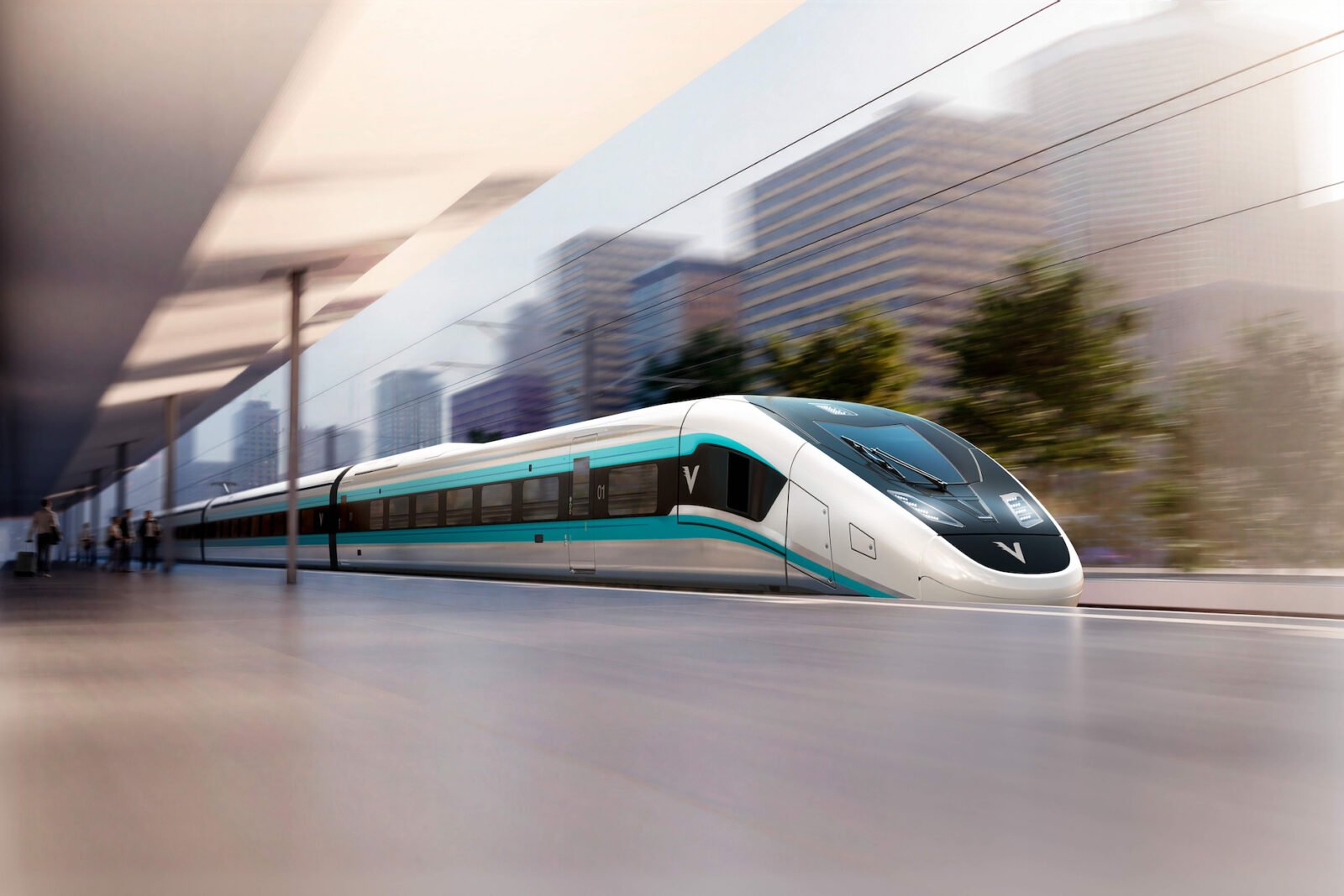 Vysokorychlostní jednotka Siemens Velaro Novo určená pro nové tratě ve Vietnamu