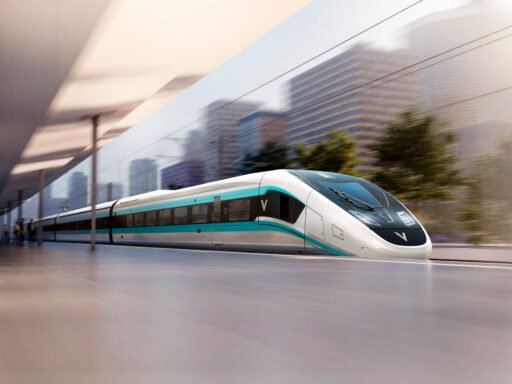 Vysokorychlostní jednotka Siemens Velaro Novo určená pro nové tratě ve Vietnamu