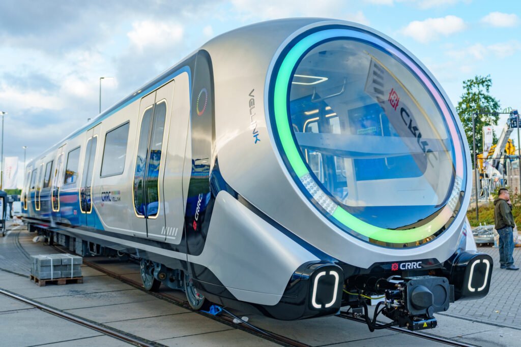 Nová souprava metra CRRC VELLINK představená na veletrhu InnoTrans 2026 v Berlíně