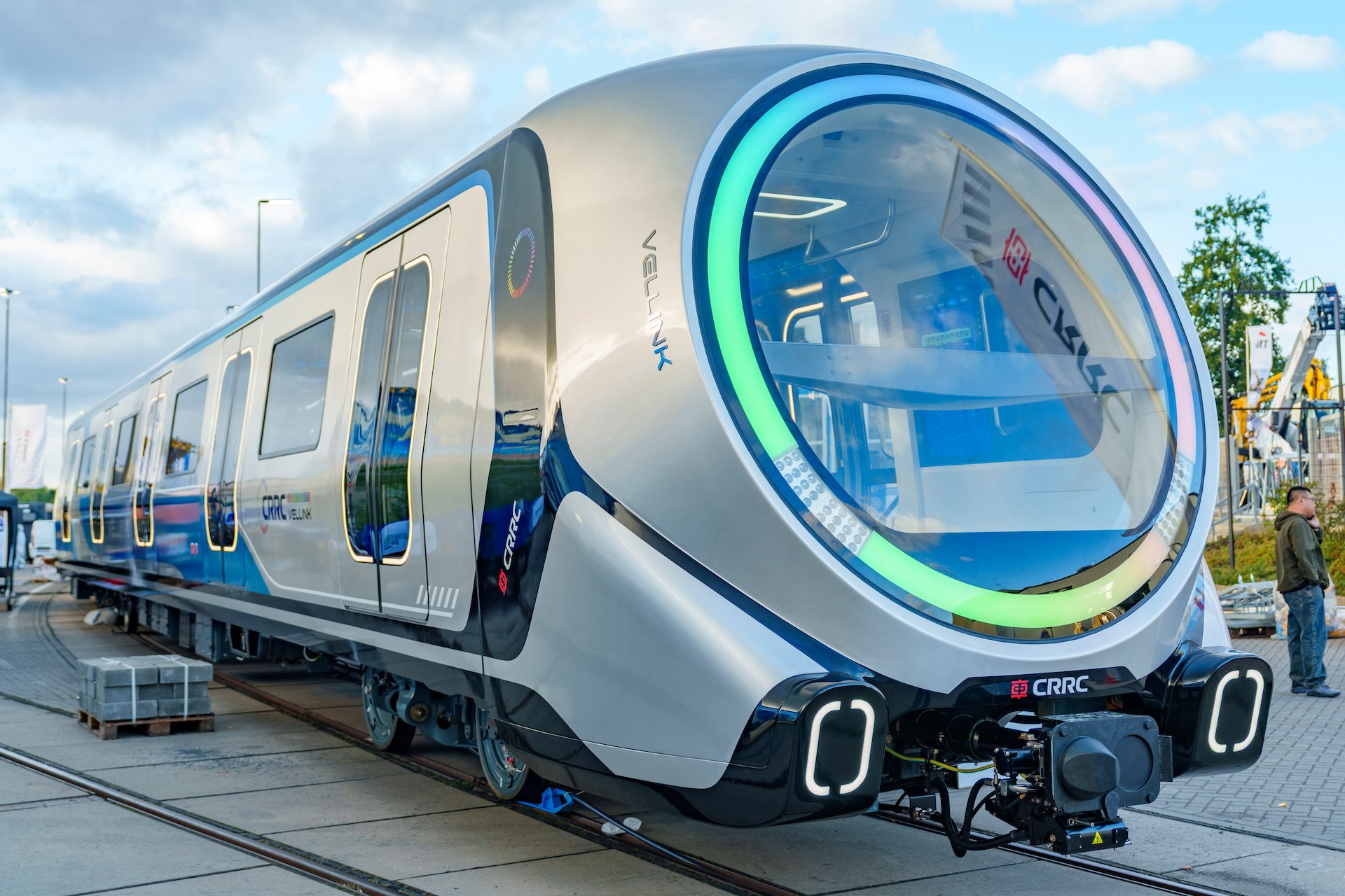 Nová souprava metra CRRC VELLINK představená na veletrhu InnoTrans 2026 v Berlíně