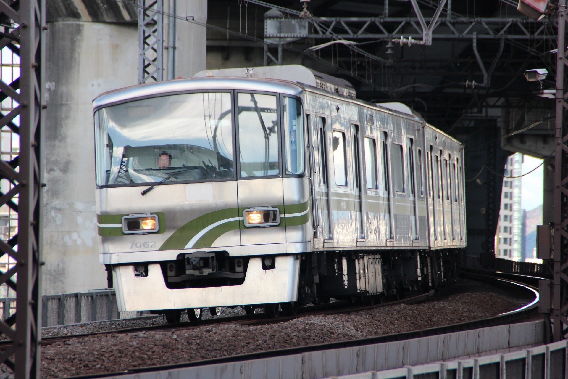 Souprava Seoul Metro řady 7000 na lince 7. Právě pro linky 6 a 7 dodá Woojin celkem 376 nových vozů