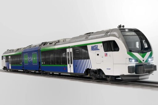 Bateriová jednotka Stadler FLIRT pro dopravce Metra v Chicagu – vizualizace